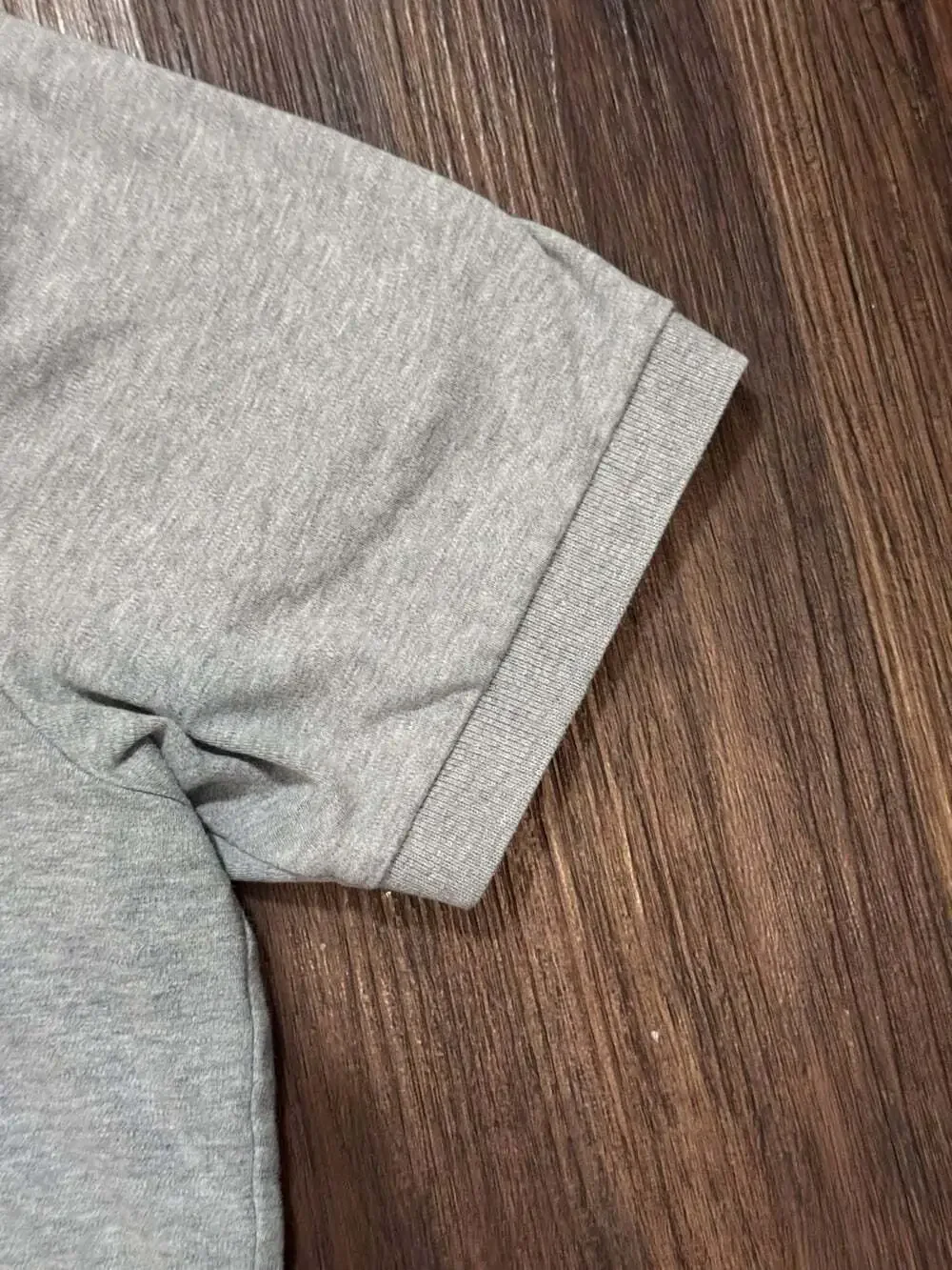 Vintage Polo Ralph Lauren Heather Grey Short Sleeve Shirt Size Large